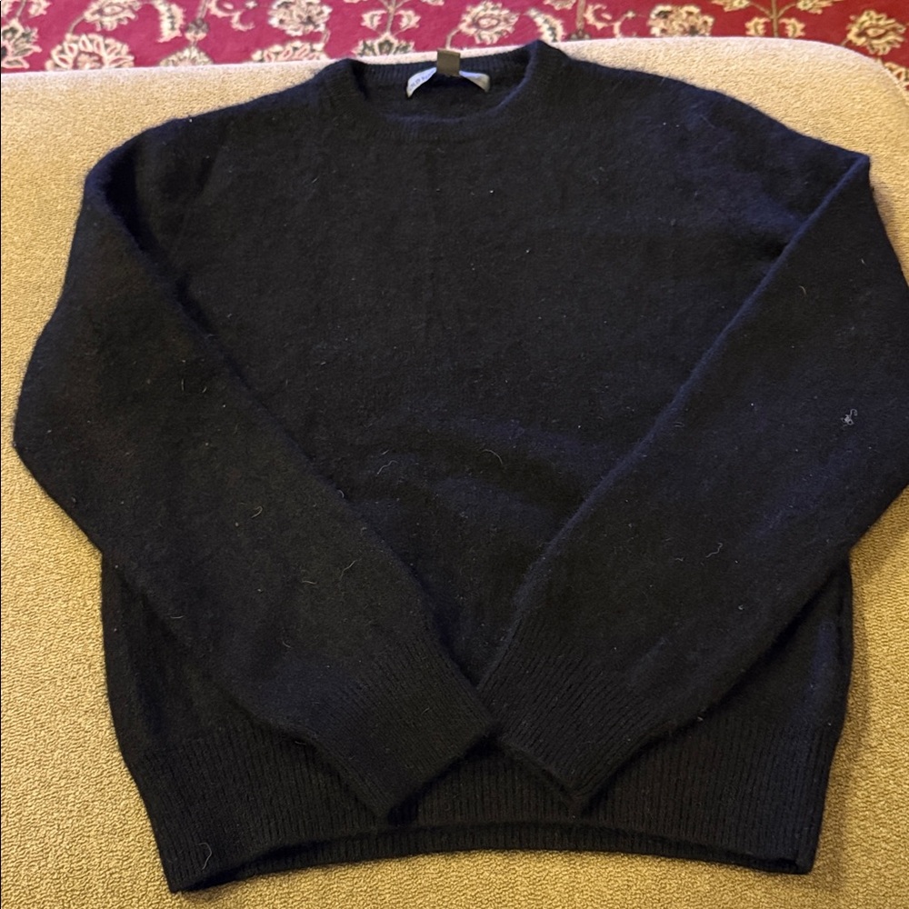 Old Navy 100% Cashmere Black Sweater Small Long Sleeve (TD)